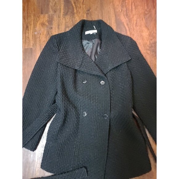 Super cute black Calvin Klein coat jacket size P XL - Picture 2 of 8